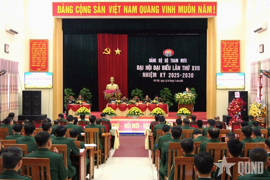 Đảng bộ Bộ Tham mưu, Binh chủng Tăng thiết giáp tổ chức Đại hội 